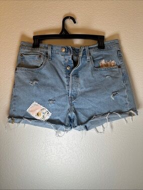 Levi’s Distressed 501 Custom Shorts